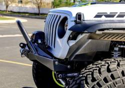 Motobilt - Motobilt MB1149-BB Tomahawk Frame Chop Front Bumper w/Bull Bar for Jeep JK/JL/JT - Image 8