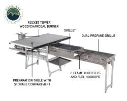 Overland Vehicle Systems - Overland Vehicle Systems 30100001 Cook w/Portable Komodo Camp Kitchen - Image 2