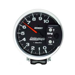 AutoMeter - AutoMeter 233902 Pedestal Tachometer Gauge Memory Black 0-10000RPM 5" - Image 2