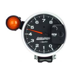 AutoMeter - AutoMeter 233905 Autogage Pedestal Tachometer Gauge Black 0-8000RPM 5" - Image 2
