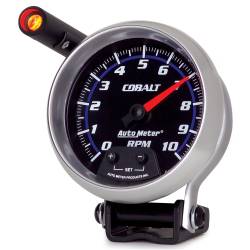 AutoMeter - AutoMeter 6290 Cobalt Pedestal Mini Tachometer Gauge 0-10000RPM 3.75" - Image 1