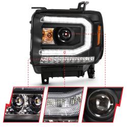 Anzo USA - Anzo USA 111485 Projector Headlight Set for 16-19 Sierra 1500 - Image 3