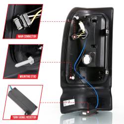 Anzo USA - Anzo USA 311339 LED Taillight Assembly for 94-02 RAM 1500/2500/3500 - Image 5