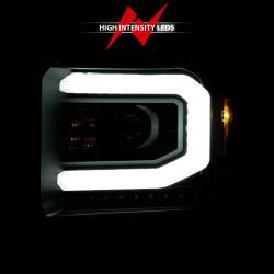Anzo USA - Anzo USA 111513 Projector Headlight Set w/Halo - Image 6