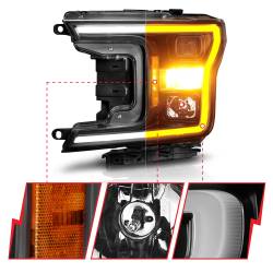 Anzo USA - Anzo USA 111509 Projector Headlight Set for 18-20 F150 - Image 3