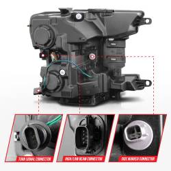 Anzo USA - Anzo USA 111509 Projector Headlight Set for 18-20 F150 - Image 5