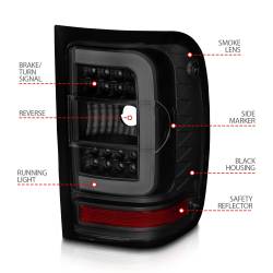 Anzo USA - Anzo USA 311391 LED Taillight Assembly for 01-11 Ford Ranger - Image 4