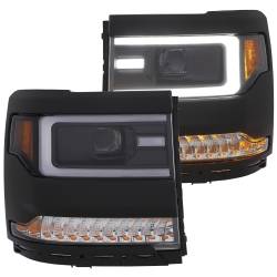 Anzo USA - Anzo USA 111373 Projector Headlight Set for 16-18 Silverado 1500 - Image 1