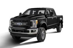 Bushwacker - Bushwacker 20942-32 Pocket Style Fender Flares Agate Black Met Smooth 4Pc - Image 1