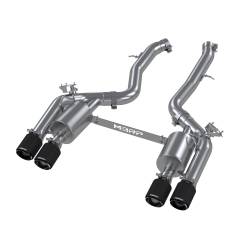 MBRP Exhaust - MBRP Exhaust S45023CF T304 3" Resonator-Back Dual Exit for 19-21 M2 Competition - Image 1