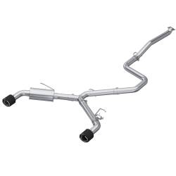 MBRP Exhaust - MBRP Exhaust S47103CF T304 3" Cat-Back Dual Split RR CF Exit for 22-26 Elantra N - Image 1