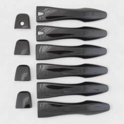 Trim Illusion - Trim Illusion DH6289BLK Front/Rear Door Handle Covers Black for Pathfinder - Image 1