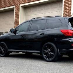 Trim Illusion - Trim Illusion DH6289BLK Front/Rear Door Handle Covers Black for Pathfinder - Image 4