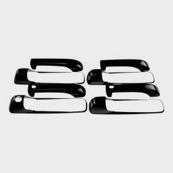 Trim Illusion - Trim Illusion DH6275BLK Front/Rear Door Handle Covers Black for RAM Trucks - Image 1