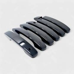 Trim Illusion - Trim Illusion DH6290BLK Front/Rear Door Handle Covers Black for Kia Soul - Image 2