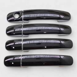 Trim Illusion - Trim Illusion DH6291BLK Front/Rear Door Handle Covers Black Ford Ranger - Image 1