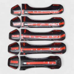 Trim Illusion - Trim Illusion DH6295BLK Front/Rear Door Handle Covers Black for Jeep JL/JT - Image 3