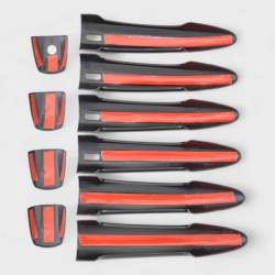 Trim Illusion - Trim Illusion DH6292BLK Fr/Rr Door Handle Covers Black for Rogue/Pathfinder - Image 3