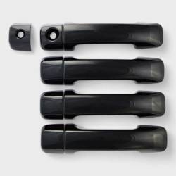 Trim Illusion - Trim Illusion DH6301BLK Front/Rear Door Handle Covers Black for Tundra/Sequoia - Image 1