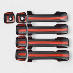 Trim Illusion - Trim Illusion DH6301BLK Front/Rear Door Handle Covers Black for Tundra/Sequoia - Image 3