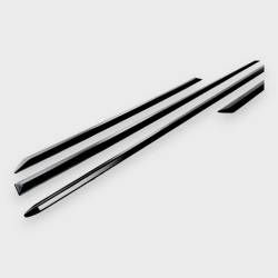 Trim Illusion - Trim Illusion SM6100BLK Black Universal Body Side Trim Molding 39"/22" - Image 2