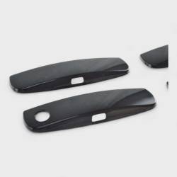 Trim Illusion - Trim Illusion DH6186BLK Front/Rear Door Handle Covers Black for Dodge Charger - Image 1