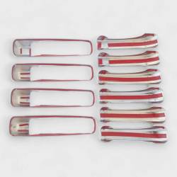 Trim Illusion - Trim Illusion DH275 Front/Rear Door Handle Covers Chrome for RAM Trucks - Image 3