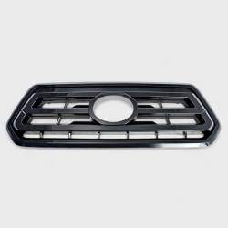 Trim Illusion - Trim Illusion ABS6514BLK Black Front Grille Overlay for 20-23 Tacoma SR5 - Image 1