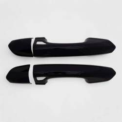 Trim Illusion - Trim Illusion DH6263BLK Front Door Handle Covers Black Ford Mustang - Image 1
