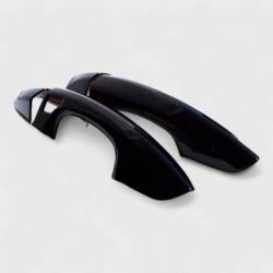 Trim Illusion - Trim Illusion DH6263BLK Front Door Handle Covers Black Ford Mustang - Image 2