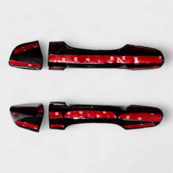 Trim Illusion - Trim Illusion DH6263BLK Front Door Handle Covers Black Ford Mustang - Image 3