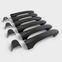 Trim Illusion - Trim Illusion DH6242BLK Front/Rear Door Handle Covers Black Honda Civic/CR-V - Image 2