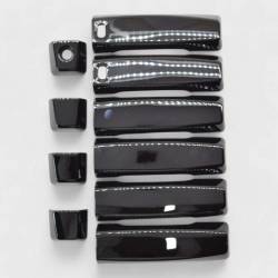 Trim Illusion - Trim Illusion DH6273BLK Front/Rear Door Handle Covers Black for Titan/Titan XD - Image 1