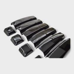 Trim Illusion - Trim Illusion DH6273BLK Front/Rear Door Handle Covers Black for Titan/Titan XD - Image 2