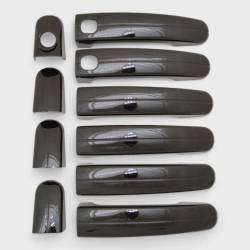 Trim Illusion - Trim Illusion DH6306BLK Front/Rear Door Handle Covers Black Focus/Escape - Image 1
