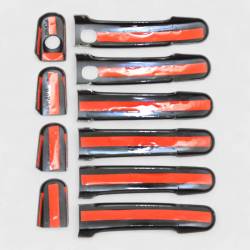 Trim Illusion - Trim Illusion DH6306BLK Front/Rear Door Handle Covers Black Focus/Escape - Image 3