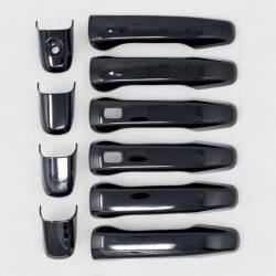 Trim Illusion - Trim Illusion DH6287BLK Front/Rear Door Handle Covers Black Ford Edge/Explorer - Image 1