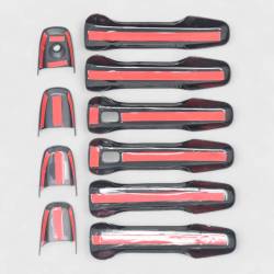 Trim Illusion - Trim Illusion DH6287BLK Front/Rear Door Handle Covers Black Ford Edge/Explorer - Image 3