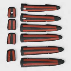 Trim Illusion - Trim Illusion DH6307BLK Front/Rear Door Handle Covers Black for Leaf/Sentra - Image 3
