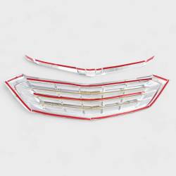 Trim Illusion - Trim Illusion ABS502 Chrome Front Grille Overlay 18-21 Chevy Equinox - Image 3