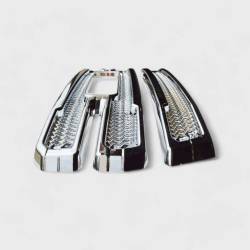 Trim Illusion - Trim Illusion ABS496 Chrome Front Grille Overlay 19-21 GMC Sierra 1500 SLT/AT4 - Image 2