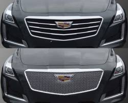 Trim Illusion - Trim Illusion ABS448 Chrome Front Grille Overlay for 15-19 Cadillac CTS - Image 4