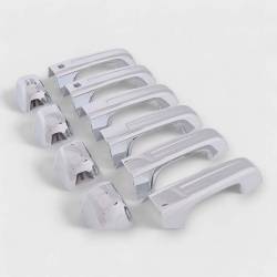 Trim Illusion - Trim Illusion DH296 Front/Rear Door Handle Covers Chrome for RAM 1500 - Image 2