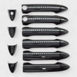 Trim Illusion - Trim Illusion DH6230BLK Front/Rear Door Handle Covers Black Ridgeline/Pilot - Image 1