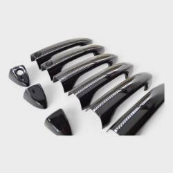 Trim Illusion - Trim Illusion DH6230BLK Front/Rear Door Handle Covers Black Ridgeline/Pilot - Image 2