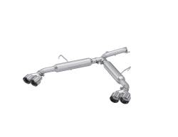 MBRP Exhaust - MBRP Exhaust S4711AL AL 2.5" Axle-Back Dual Split Rear Exit for 22-24 Forte GT - Image 1