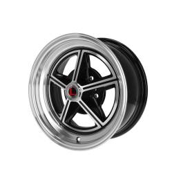 Legendary Wheels - Legendary Wheels LW30 15x7 5x4.5 7mm Black/Machined LW30-50754A - Image 3