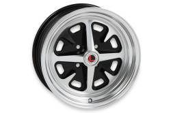 Legendary Wheels - Legendary Wheels LW40-40644A LW40 14x6 4x4.5 -5mm Black/Machined - Image 1