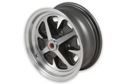 Legendary Wheels - Legendary Wheels LW40 14x6 4x4.5 -5mm Charcoal/Machined LW40-40644B - Image 2