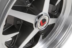 Legendary Wheels - Legendary Wheels LW40 14x6 4x4.5 -5mm Charcoal/Machined LW40-40644B - Image 8
